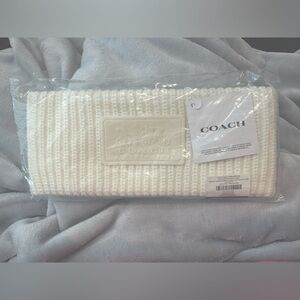 Coach winter headband